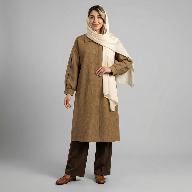 مانتو زنانه مدل ماهرخ کد 171501