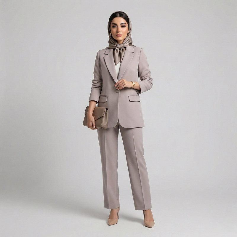 مانتو و شلوار زنانه مدل ماهبد کد 1988