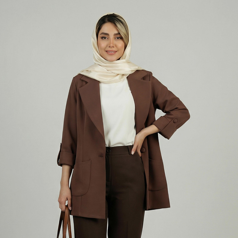 مانتو کتی زنانه مدل میشکا کد 138019