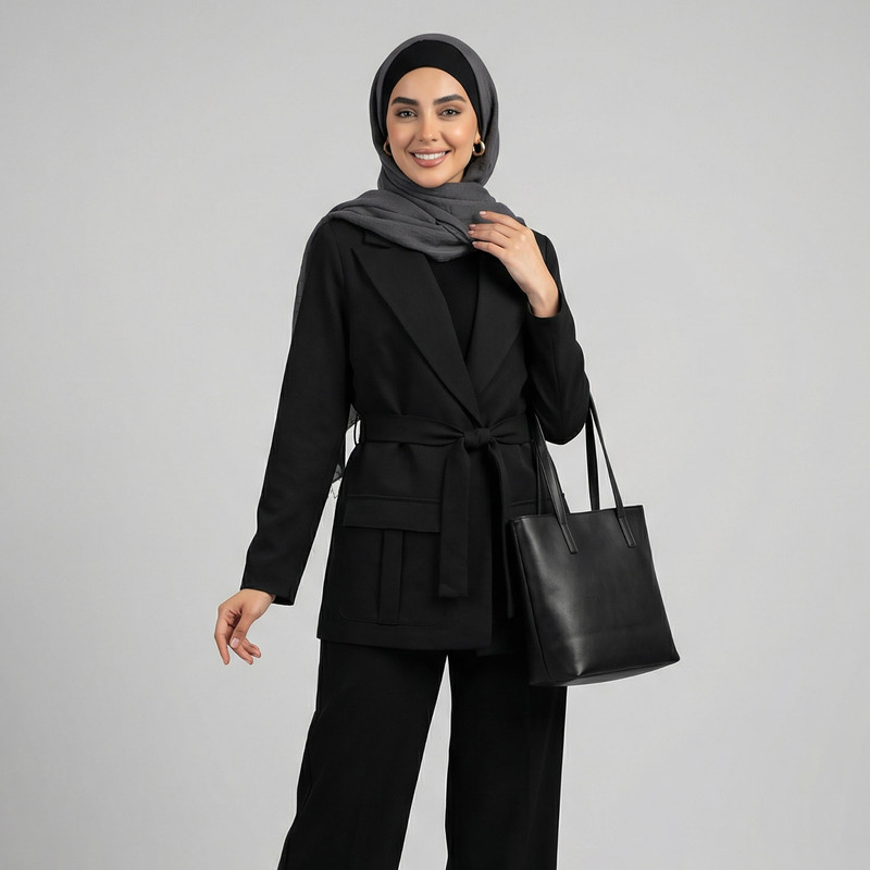 مانتو کتی زنانه مدل فرهام کد 2439