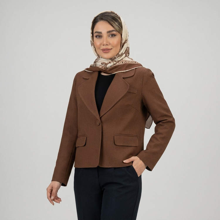 کراپ کت زنانه مدل رناتا کد 2718