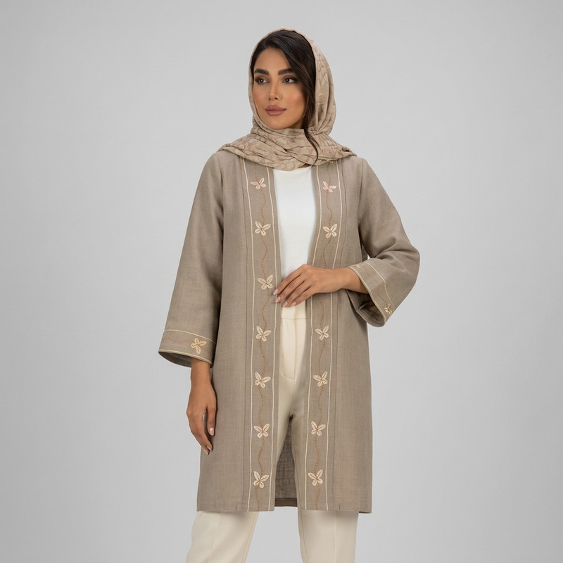 مانتو زنانه  مدل هیام کد 2691