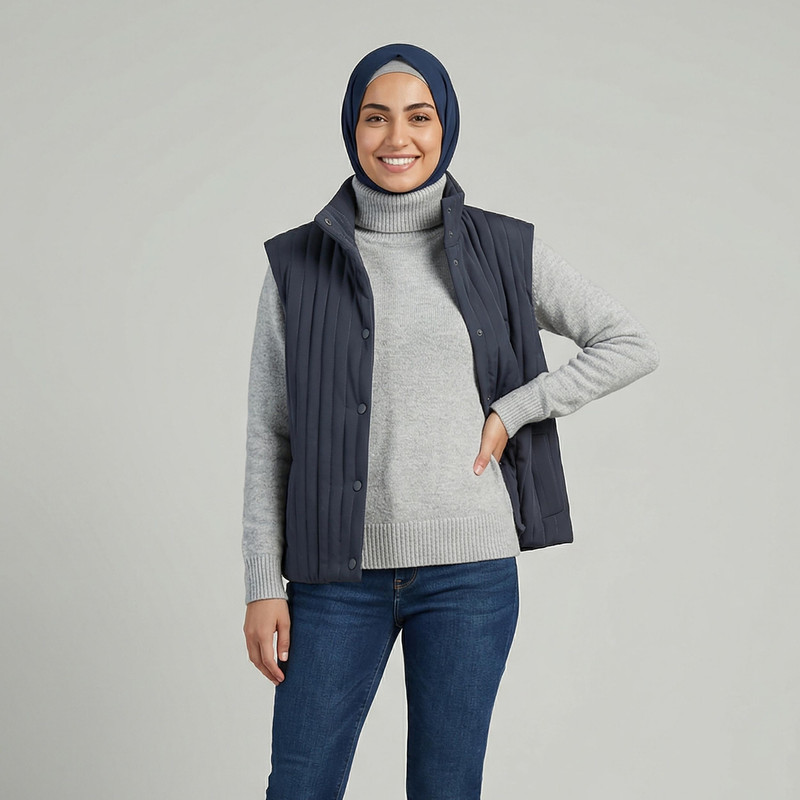 پافر زنانه  مدل زیوا کد 2408