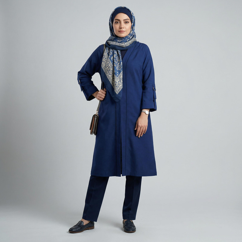 مانتو زنانه مدل شیدان کد 228051