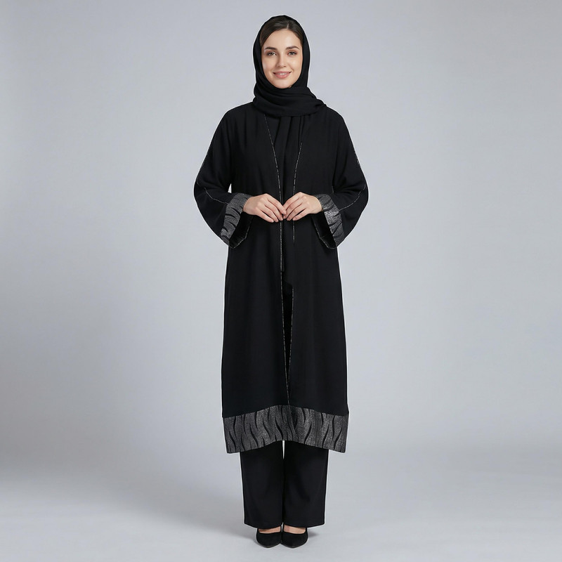 مانتو زیر زانو زنانه مدل ویکتوریا کد 202084