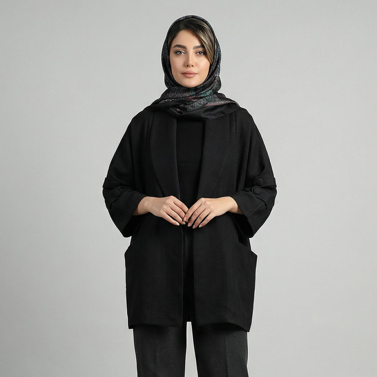 مانتو زیر باسن زنانه مدل اسماء کد 222079