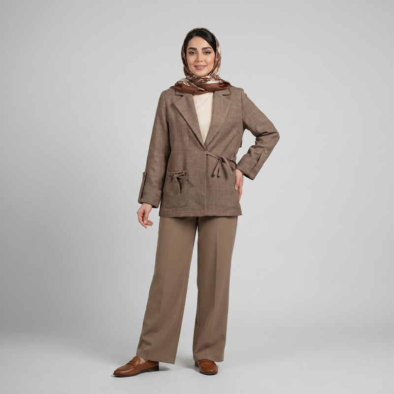 مانتو کتی زنانه مدل مهینا کد 2587
