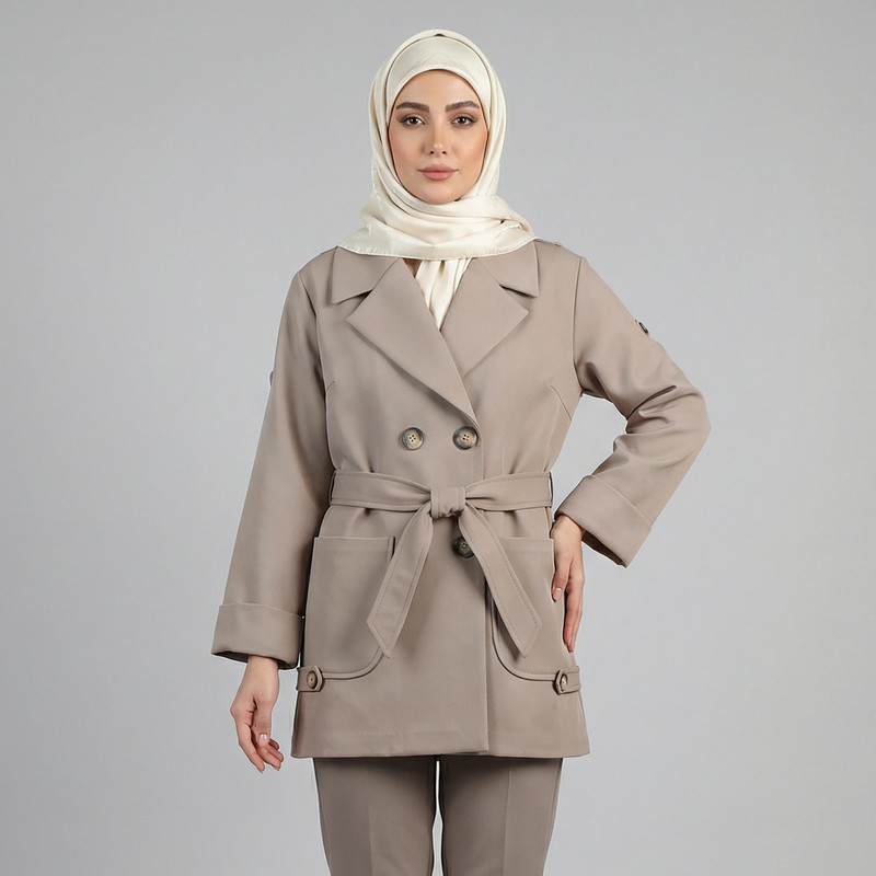 بارانی زنانه مدل راوک کد 2400