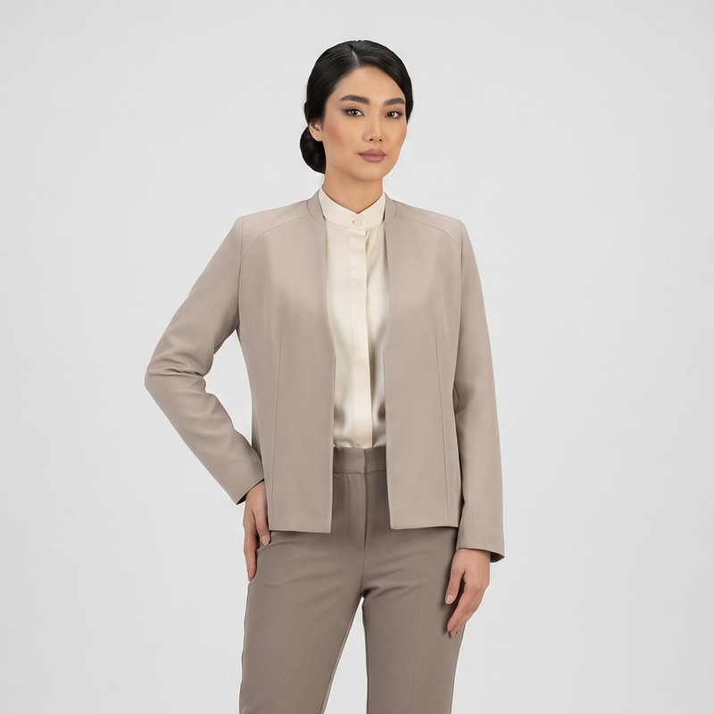 کراپ کت رسمی زنانه مدل ماتیاس کد 2492