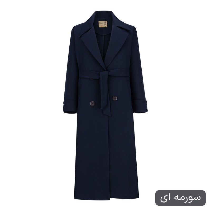 مانتو زیر زانو زنانه مدل نلینا کد 2505