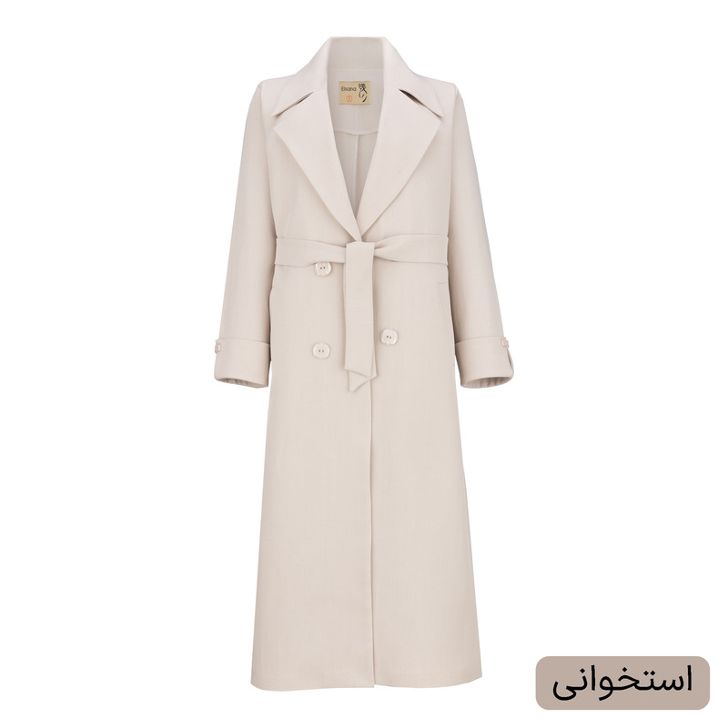 مانتو زیر زانو زنانه مدل نلینا کد 2505