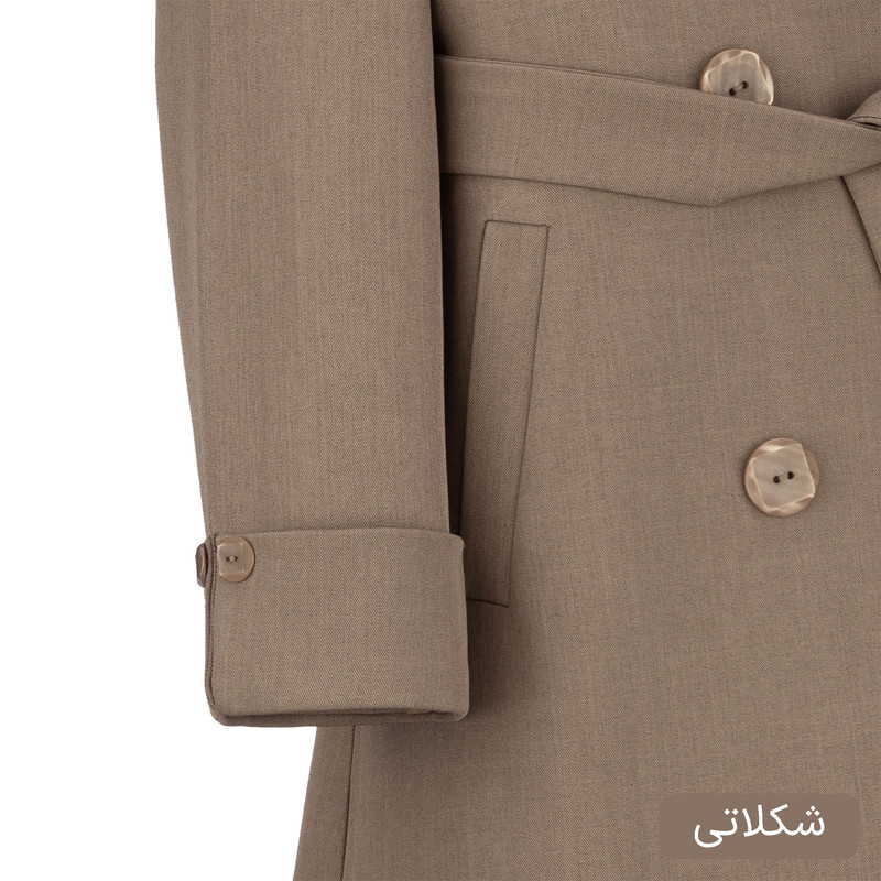 مانتو زیر زانو زنانه مدل نلینا کد 2505