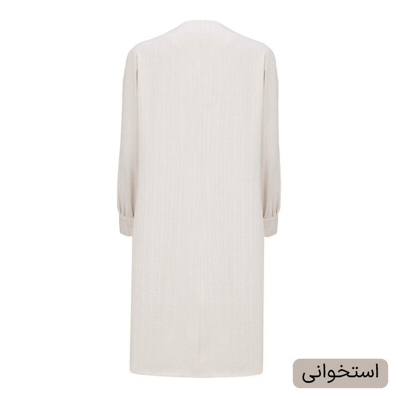 مانتو زیر زانو زنانه مدل آیسین کد 2493