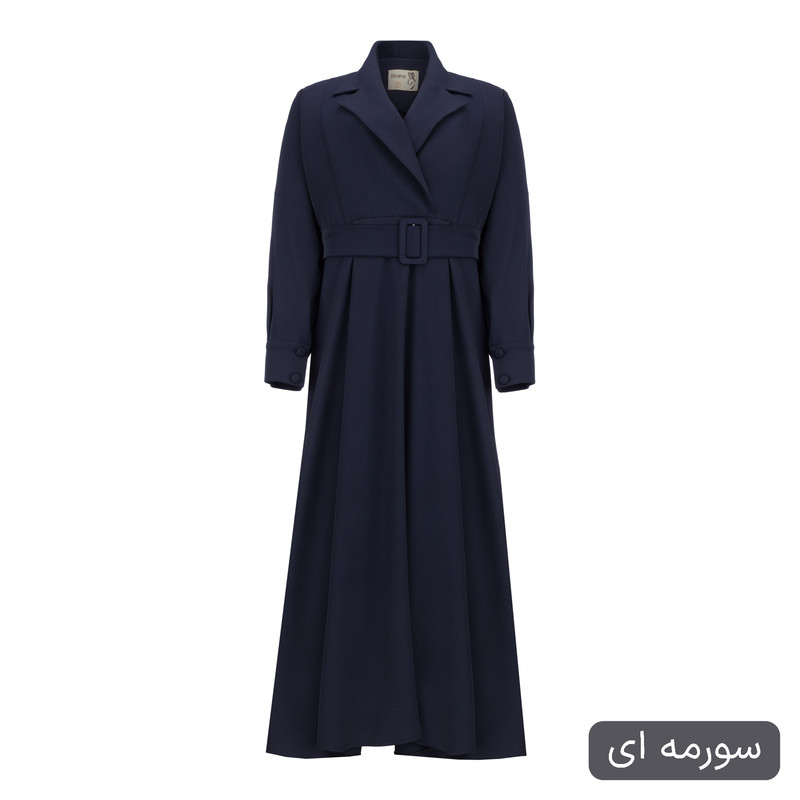 مانتو زیر زانو زنانه مدل ماردین کد 2483