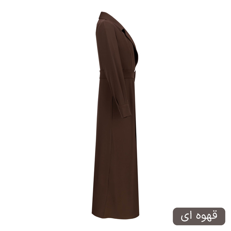 مانتو زیر زانو زنانه مدل ماردین کد 2483