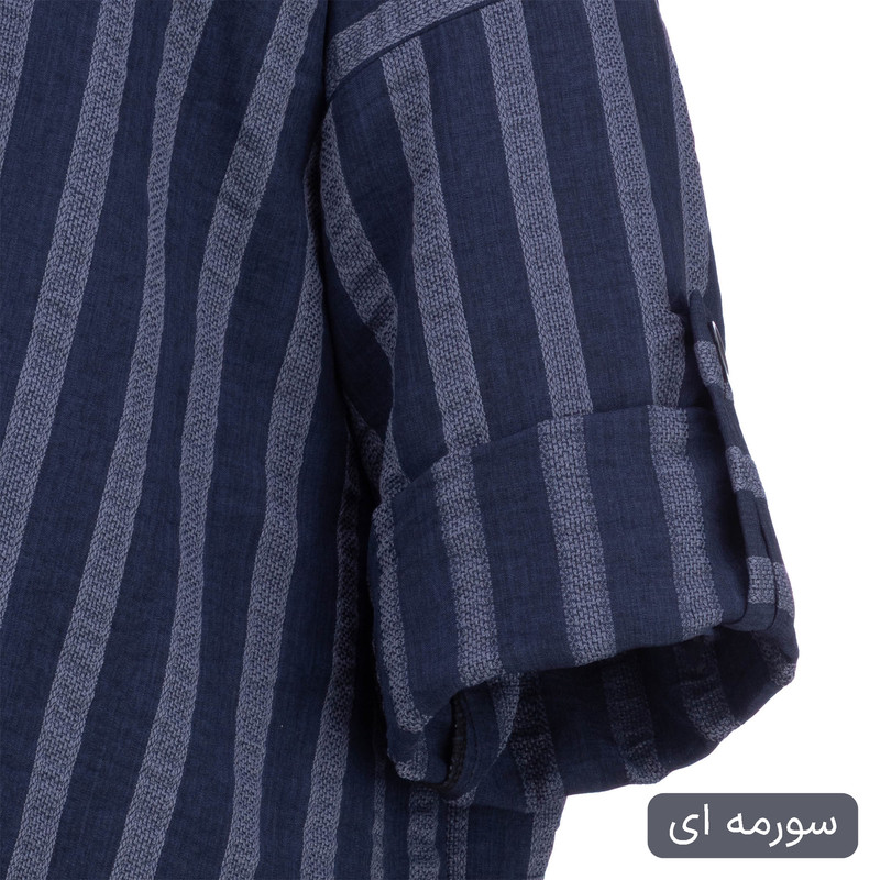 بلوز آستین بلند یقه برگردان زنانه مدل شهینا کد 2478