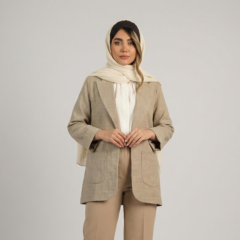 مانتو کتی زنانه مدل خجسته کد 181309