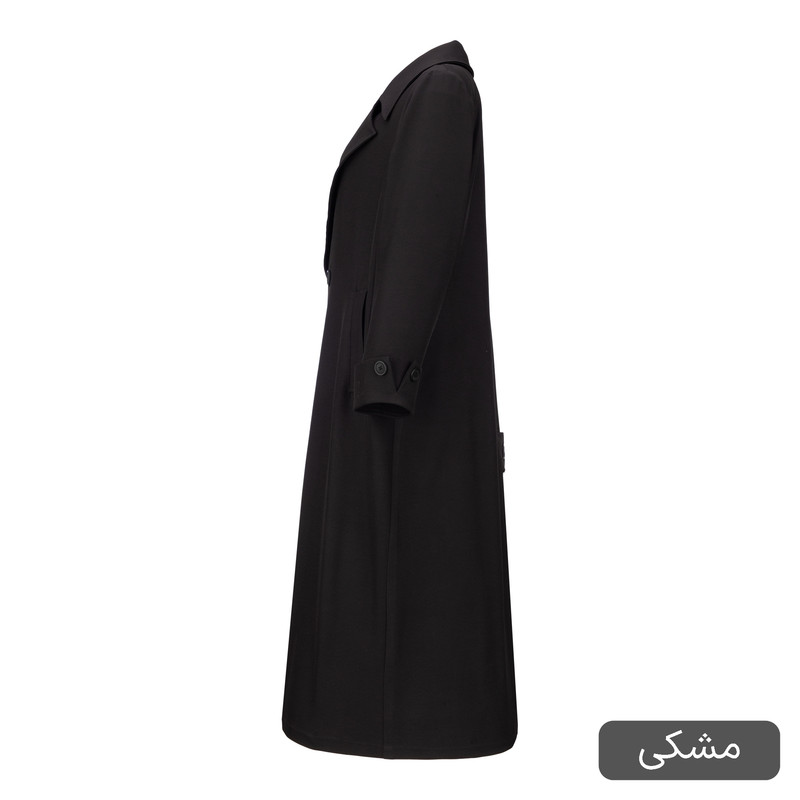 مانتو روی زانو زنانه مدل وارش کد 2596