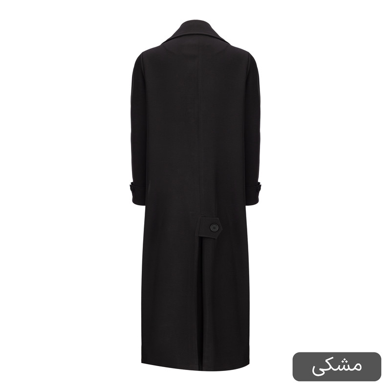 مانتو روی زانو زنانه مدل وارش کد 2596