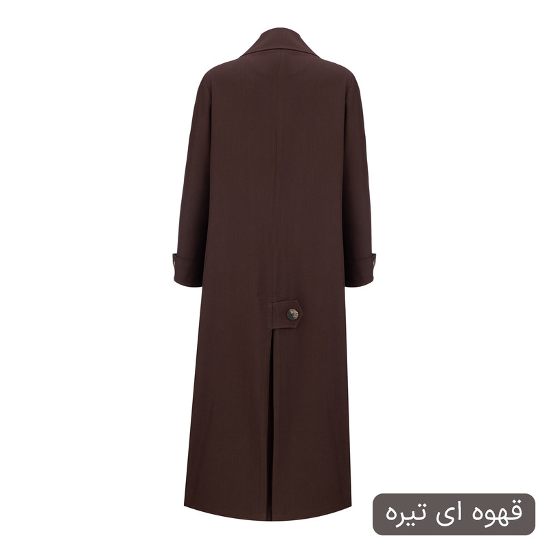 مانتو روی زانو زنانه مدل وارش کد 2596