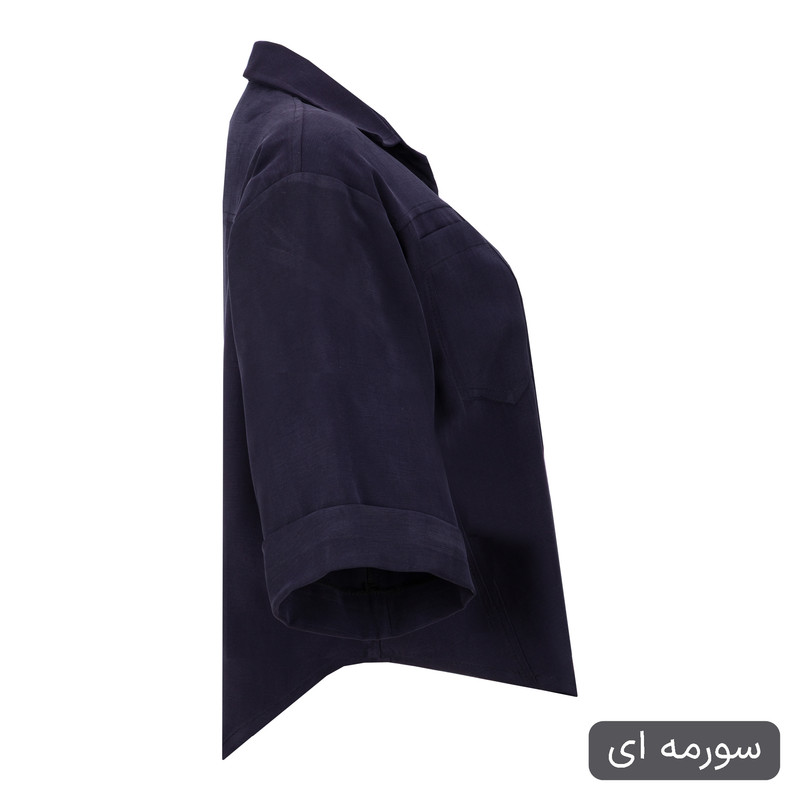 شومیز آستین بلند یقه برگردان زنانه مدل لیلیا کد 2567
