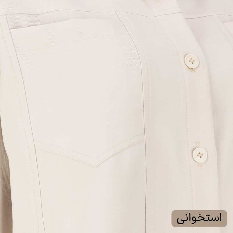 شومیز آستین بلند یقه برگردان زنانه مدل لیلیا کد 2567