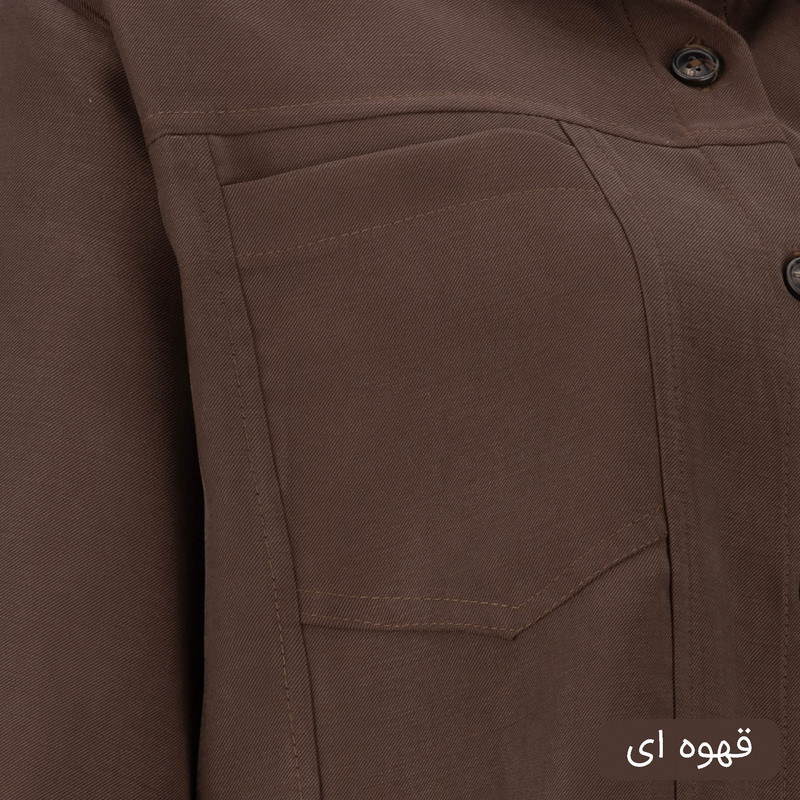 شومیز آستین بلند یقه برگردان زنانه مدل لیلیا کد 2567