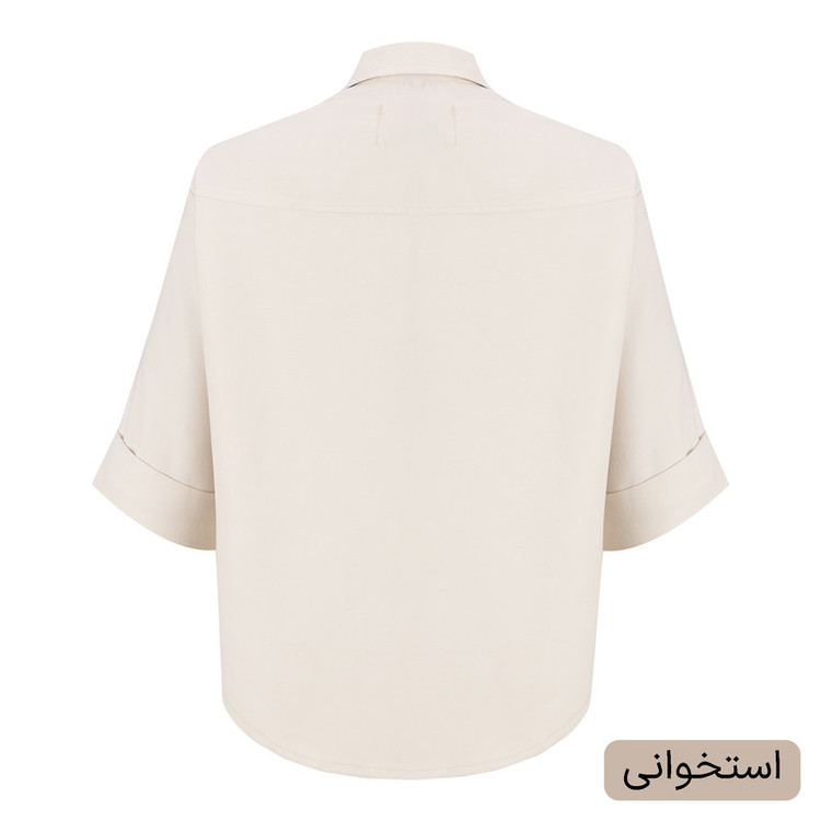 شومیز آستین بلند یقه برگردان زنانه مدل لیلیا کد 2567