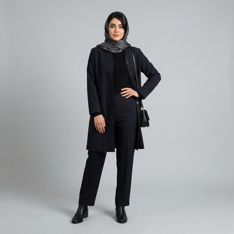 مانتو و شلوار زنانه  مدل حدیث کد 52128