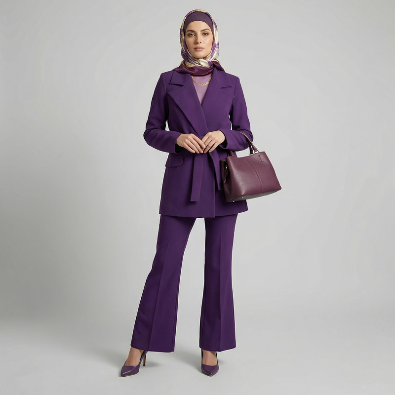مانتو و شلوار زنانه مدل آران کد 170401