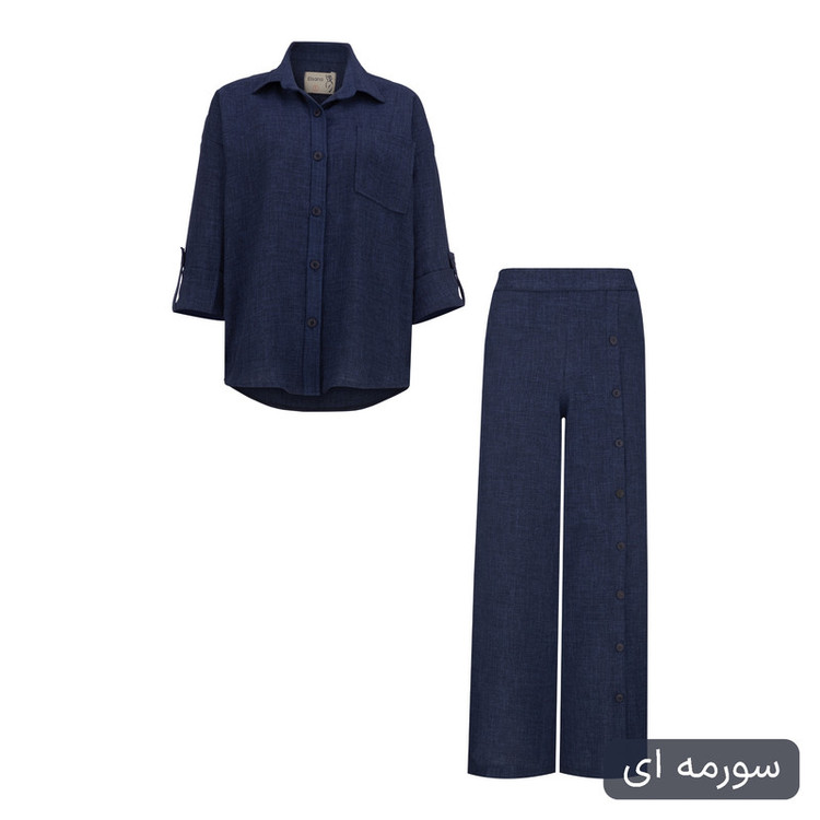 ست تونیک و شلوار رسمی زنانه مدل هیروان کد 2498