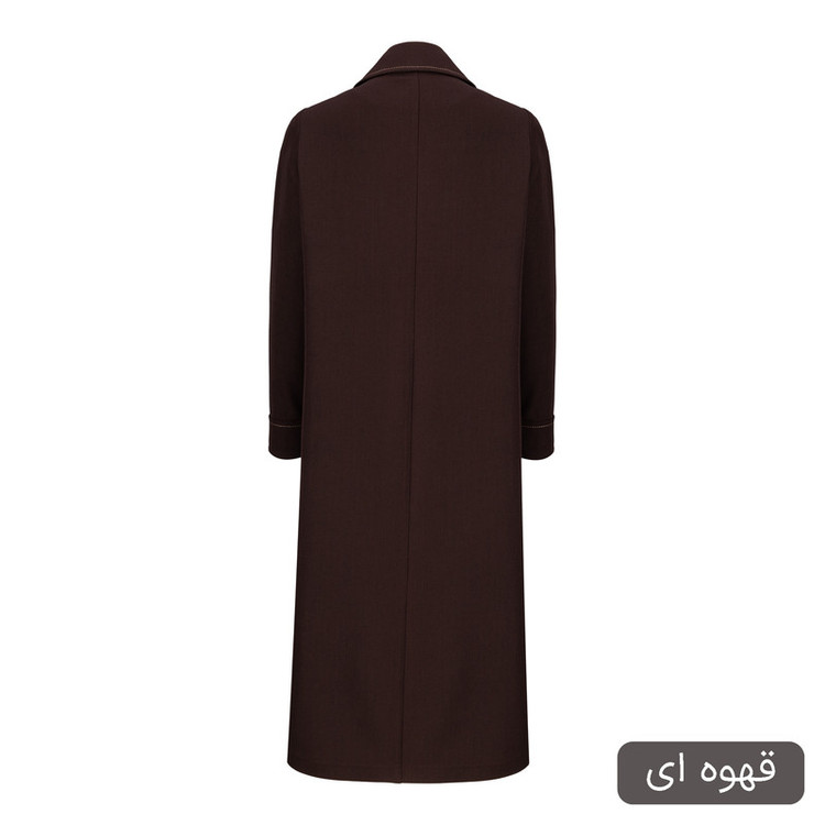 مانتو زیر زانو زنانه مدل ناروین کد 2611