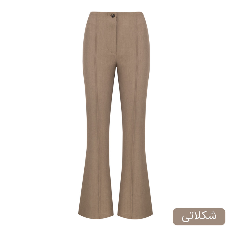 شلوار دم پا گشاد زنانه مدل تیامین کد 2477