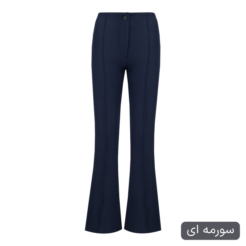 شلوار دم پا گشاد زنانه مدل تیامین کد 2477