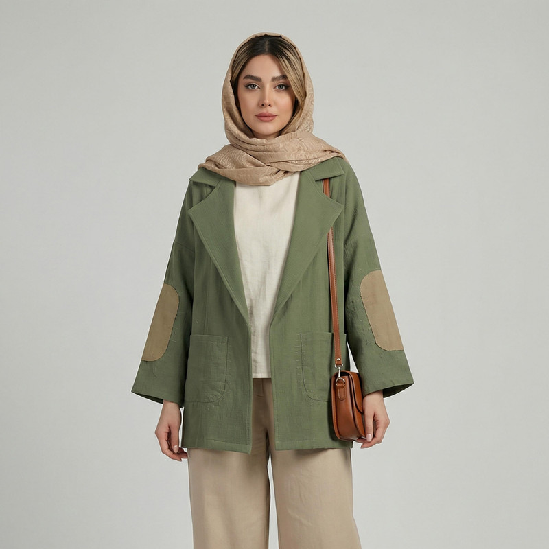 مانتو کتی زنانه  مدل شفق کد 188609