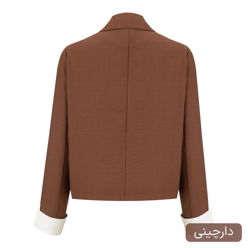 کراپ کت رسمی زنانه مدل سلینا کد 2598
