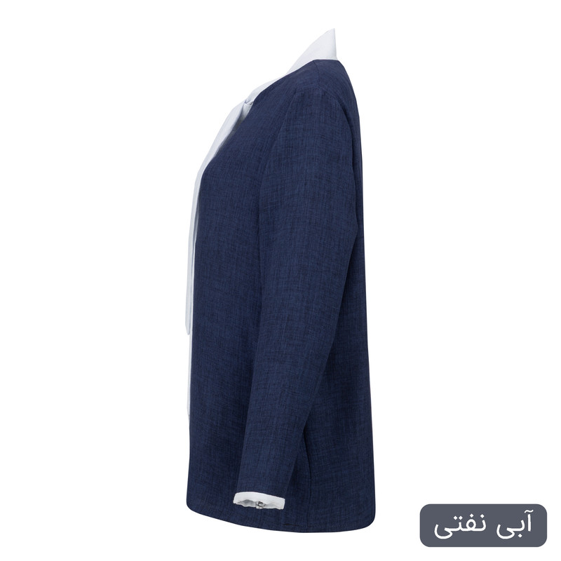 بلوز آستین بلند یقه هفت زنانه مدل کایارا کد 2512