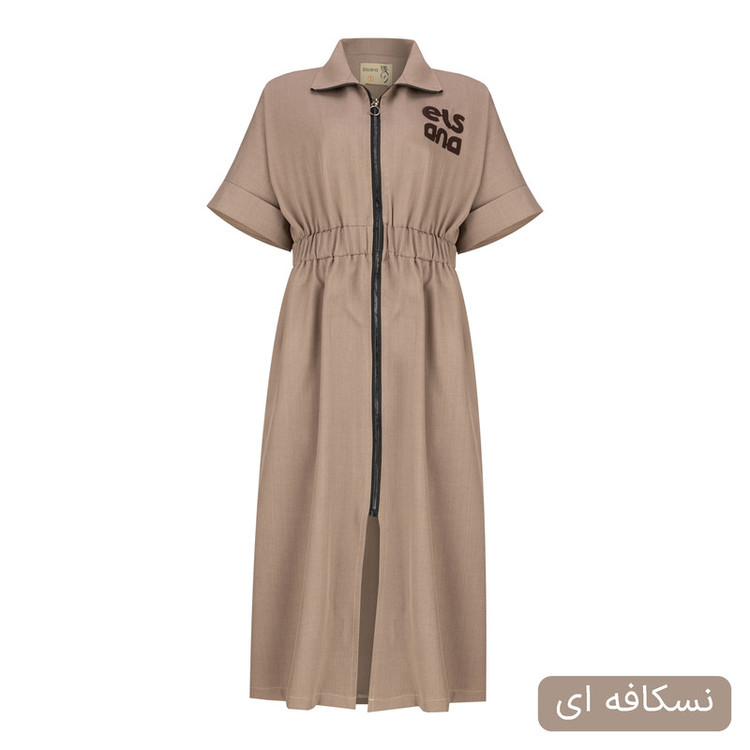 مانتو زیر زانو زنانه مدل الانا کد 2625