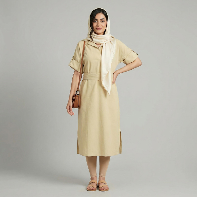 مانتو زنانه مدل پارمیس کد 183322