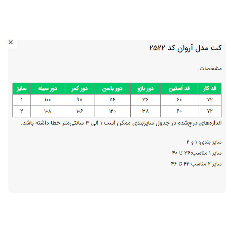 مانتو کتی زنانه مدل آروان کد 2522