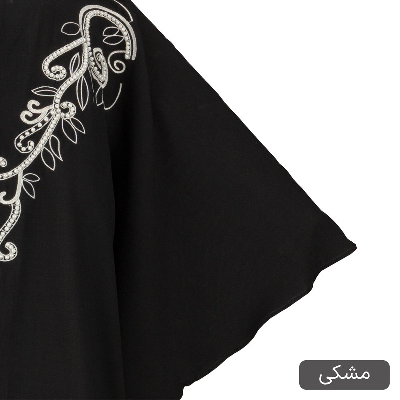 مانتو عبایی زیر زانو زنانه مدل آریاس کد 2545