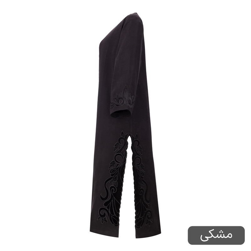 مانتو زیر زانو زنانه مدل نامین کد 2541