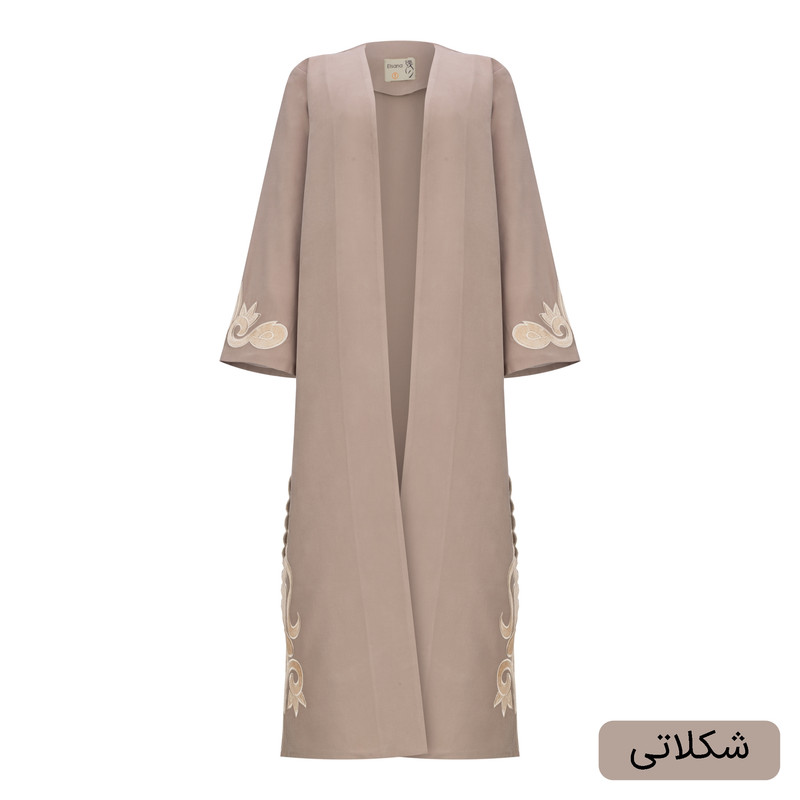 مانتو زیر زانو زنانه مدل نامین کد 2541