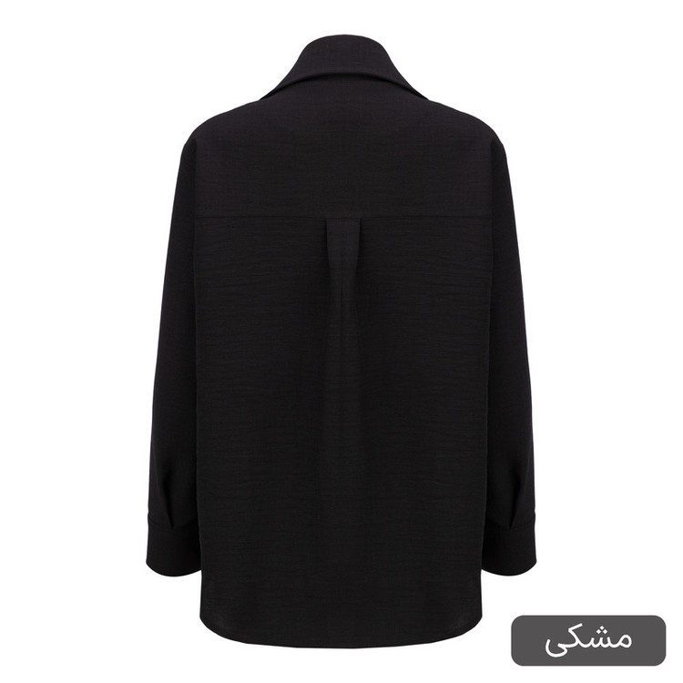 مانتو شومیزی زیر باسن زنانه مدل تاینور کد 2486