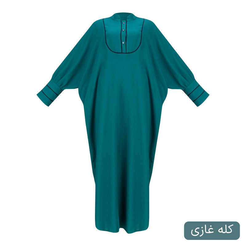 مانتو زیر زانو زنانه مدل لونا کد 2597