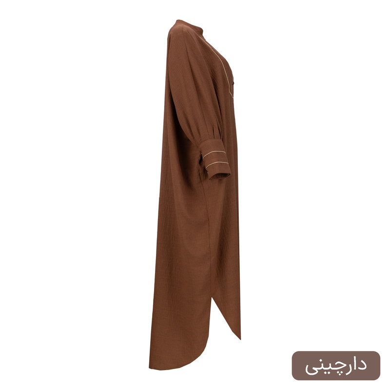 مانتو زیر زانو زنانه مدل لونا کد 2597