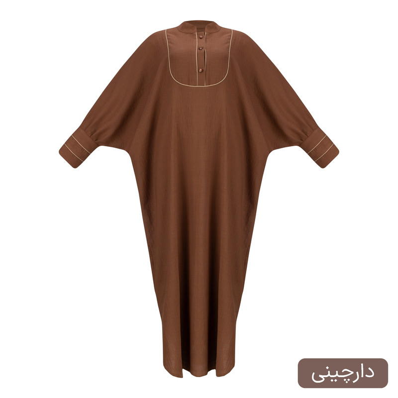 مانتو زیر زانو زنانه مدل لونا کد 2597