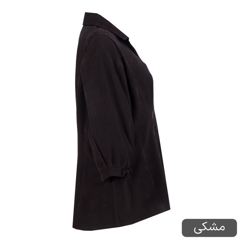 شومیز آستین بلند یقه برگردان زنانه مدل سدین کد 2603