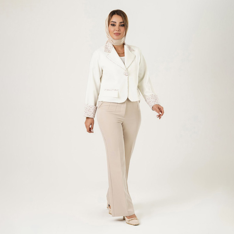 کراپ کت زنانه  مدل مانورا کد 2755