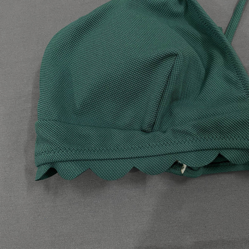 مایو دو تکه زنانه کاپشی مدل X0015